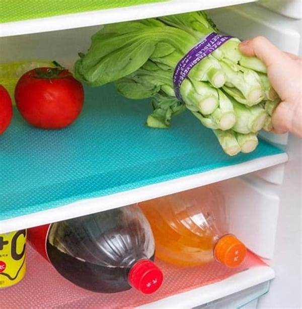 Fridge mat 4 pcs - Refrigerator Mats