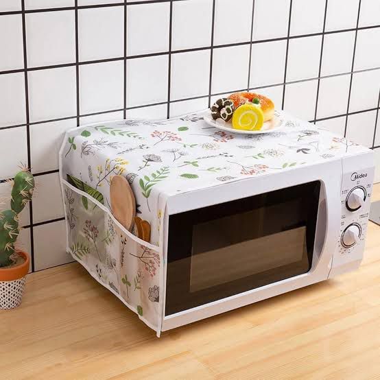 Lierya Oil & Water Resistant Microwave Cover