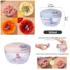 QuickPull Mini Food Chopper – 500ml