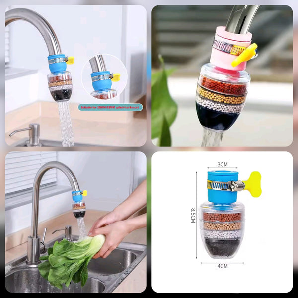 AquaFlex Faucet Filter & Splash Guard