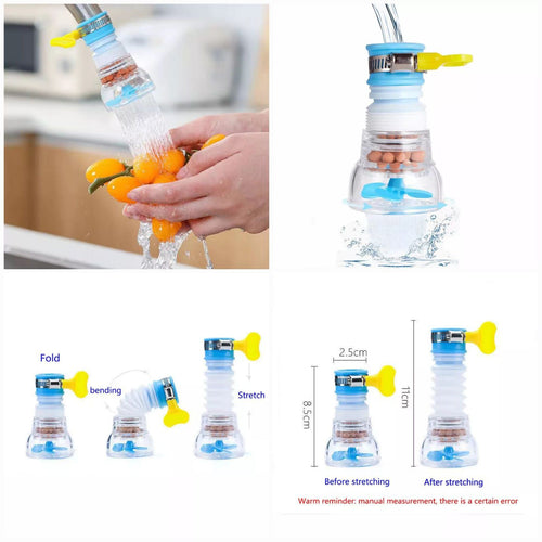 AquaFlex Faucet Filter & Splash Guard
