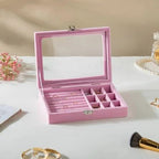Pu Leather Jewelry Organizer