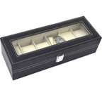 Multi Slots Wooden Watch Box