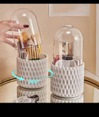 360° Rotating Makeup Brush Storage Box