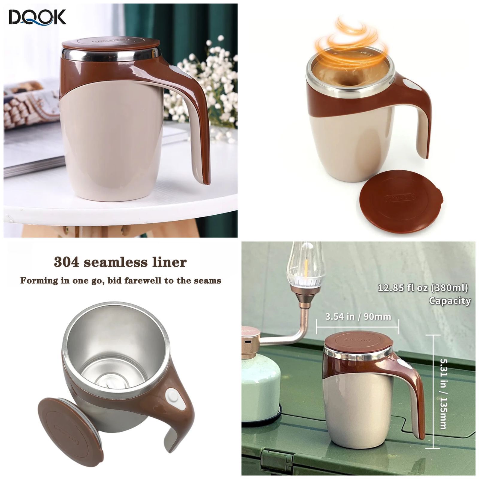 Seamless Insulated Mug – 380ml