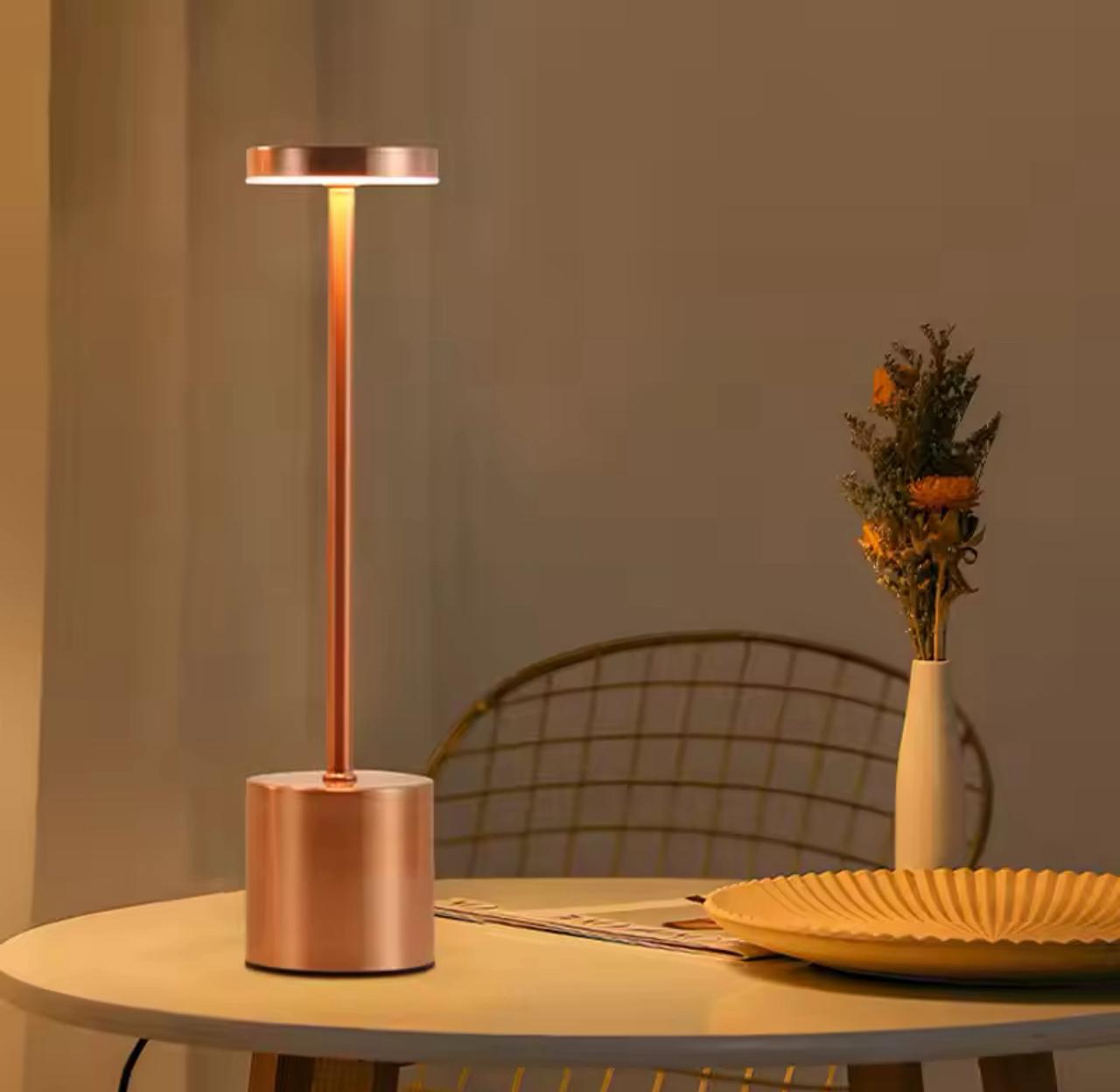 GlowAura Minimalist LED Table Lamp