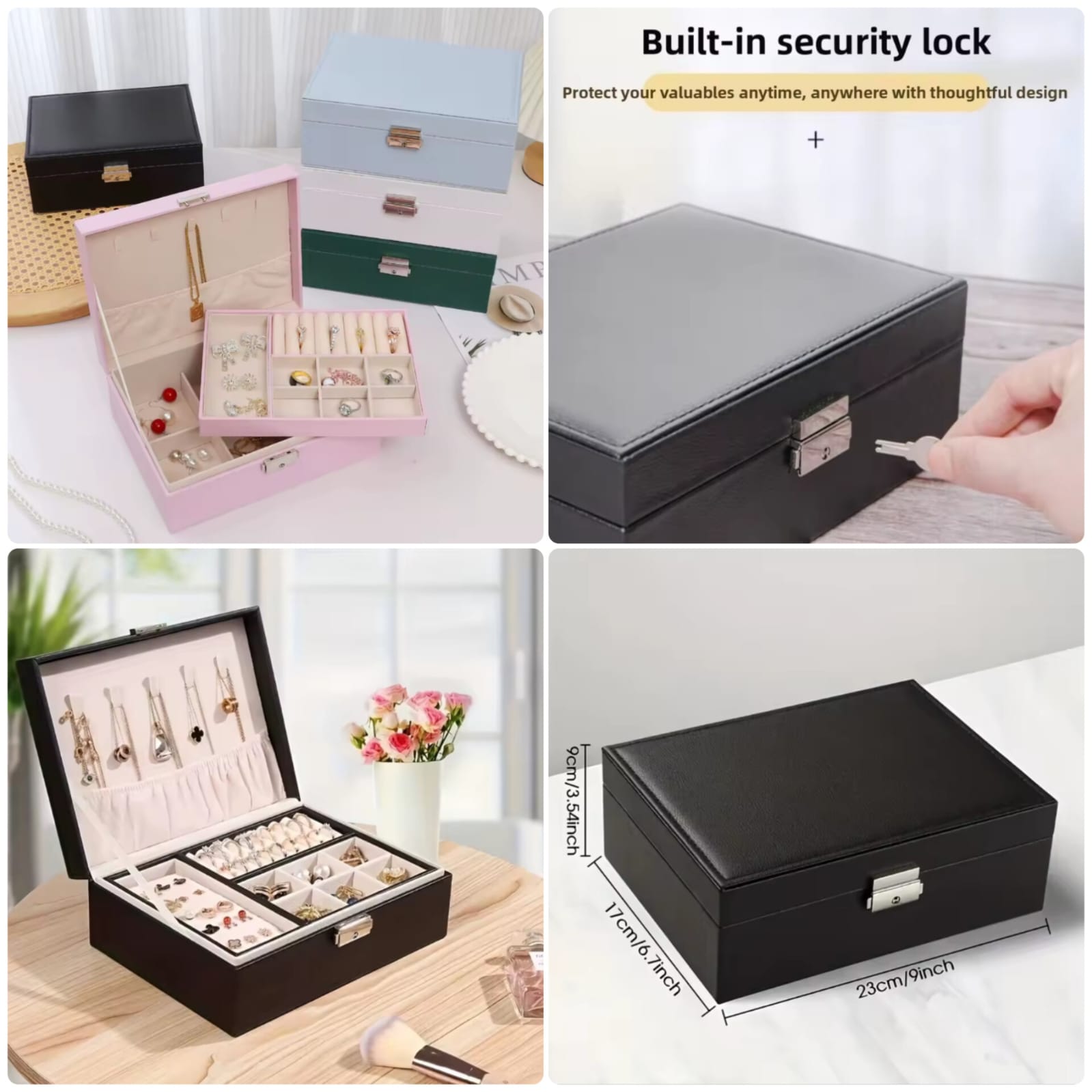 Jewellary Organizer With Lock System