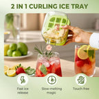 CoolSummer Ice Cube Tray Bottle – 500ml