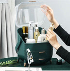 Pink Dome Dust‑Proof Organizer
