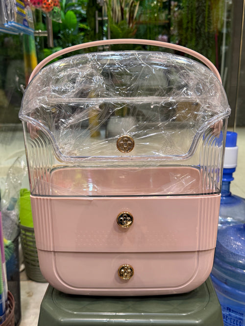 Blush Glow Vanity Organizer