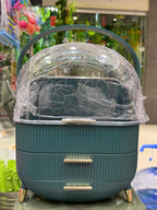 Pink Dome Dust‑Proof Organizer