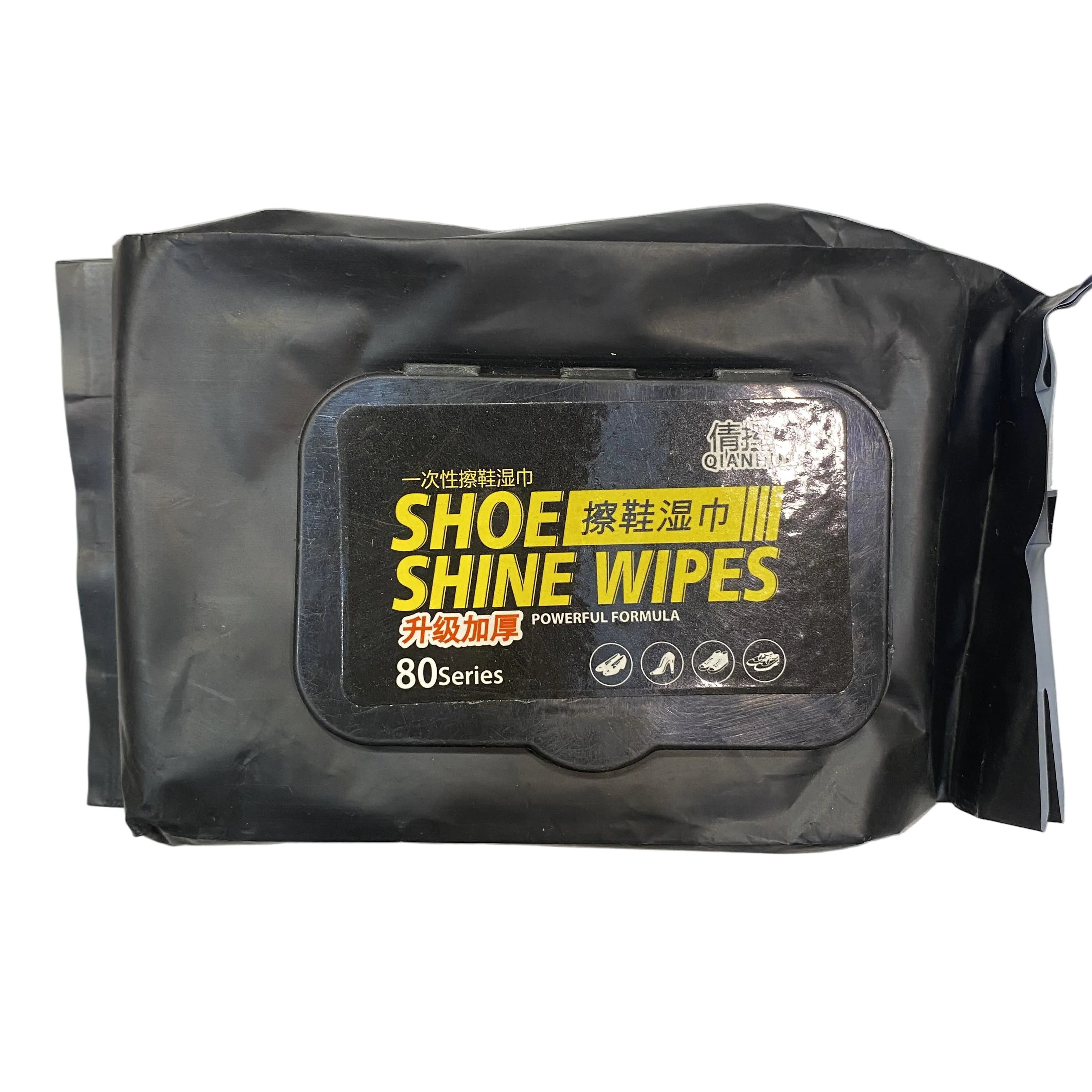 Shoe shine wipes bntraderss.com