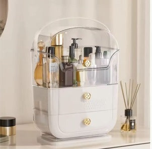 Blush Glow Vanity Organizer