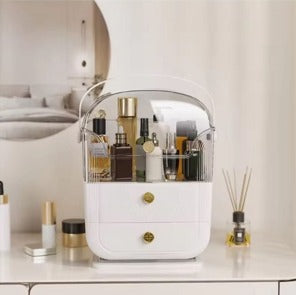 Blush Glow Vanity Organizer
