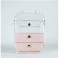 Blush Glow Vanity Organizer