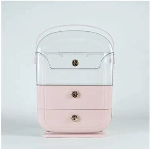 Blush Glow Vanity Organizer